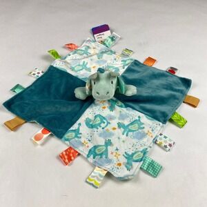 NWT Taggies Drax Dragon Baby Blanket Plush Tags